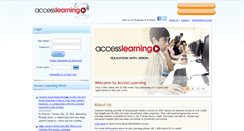 Desktop Screenshot of accesslearning.com